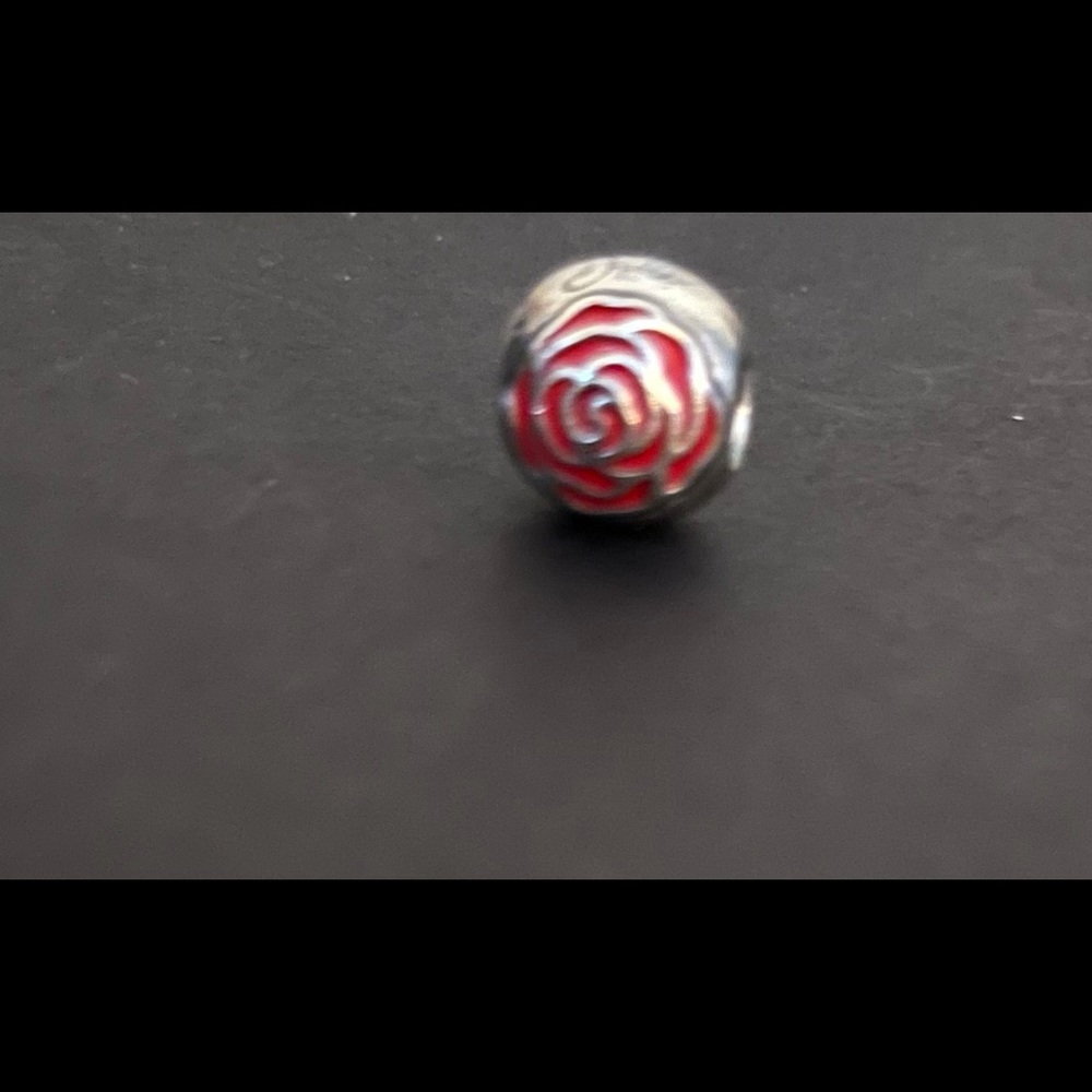 Pandora Beauty & the Beast “rose” charm